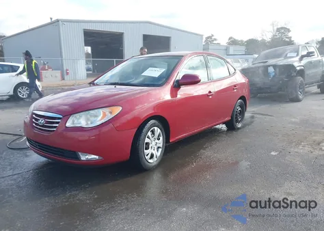 2010 Hyundai Elantra Gls z USA, uszkodzony, nr VIN KMHDU4AD5AU180225